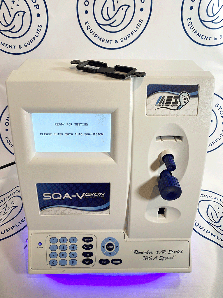 Front picture of the MES SQA-VISION Sperm Quality Analyzer 