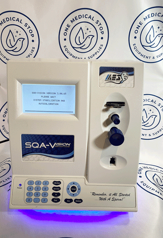 Front picture of the MES SQA-VISION Sperm Quality Analyzer 