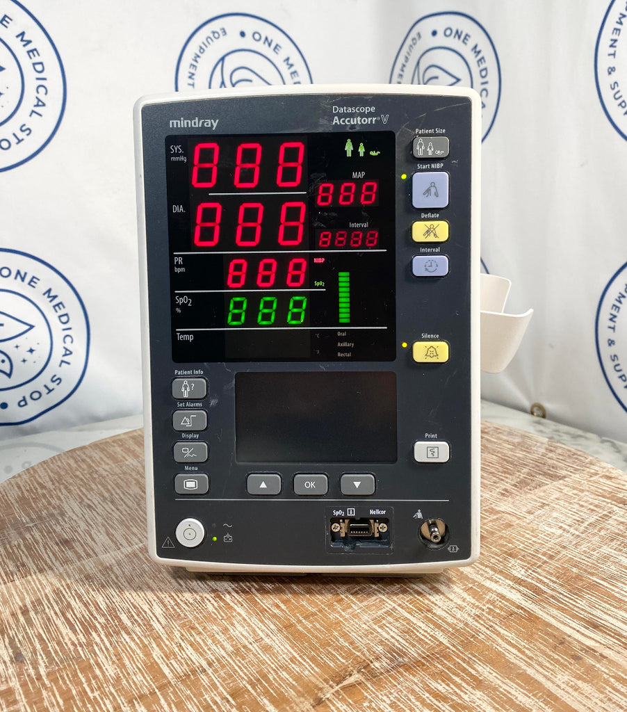 Picture of Mindray Datascope Accutorr V Vital Sign Monitor with digital display