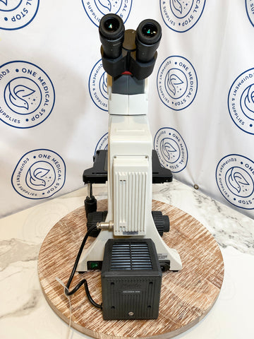 Picture of Motic Microscope BA410E unit back view