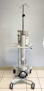 Back picture of the NEOMEDIX Trabectome High Frequency Generator