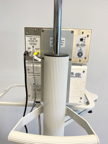 Back picture of the NEOMEDIX Trabectome High Frequency Generator