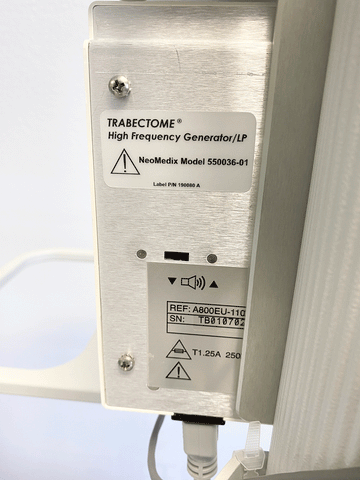 Trabectome Console NEOMEDIX Trabectome High Frequency Generator I/A Console – One Medical Stop