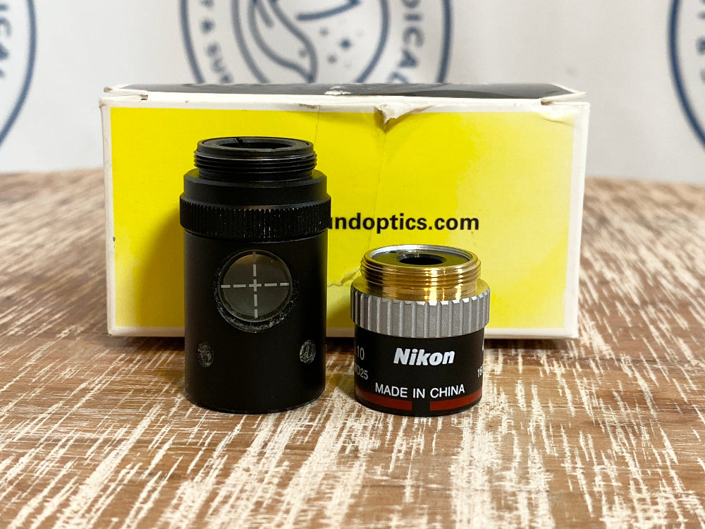 Picture of Nikon 4 4/0.10 160/-WD25 Microscope Objective