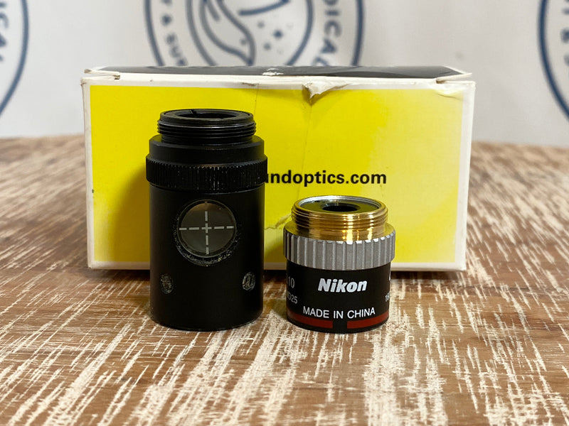 Picture of Nikon 4 4/0.10 160/-WD25 Microscope Objective