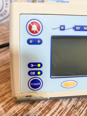 Smiths Medical Medfusion 3500 Syringe Pump showing control panel with buttons
