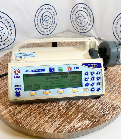 Smiths Medical Medfusion 3500 Syringe Pump with digital screen and display