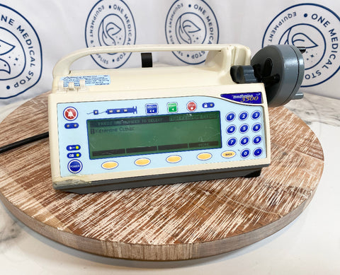Smiths Medical Medfusion 3500 Syringe Pump with digital screen display