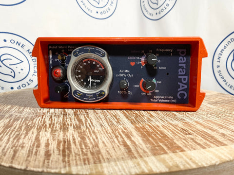 Smiths Medical ParaPac Medic 200D Ventilator front view