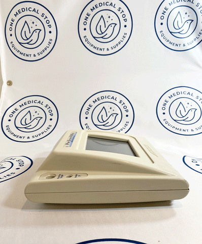 Side picture of the Sonomed Pacscan 300P Pachymeter Digital Blometric Ruler