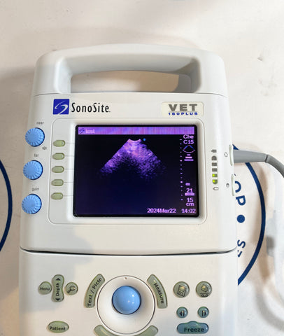 Picture of the Sonosite Vet 180 Plus Ultrasound System