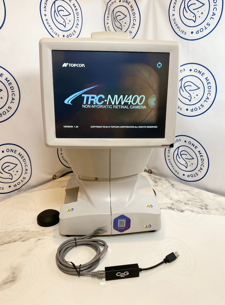 Picture of TOPCON TRC-NW400 Non-Mydriatic Retinal Camera front