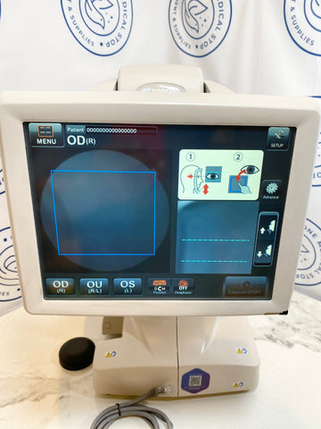 Picture of TOPCON TRC-NW400 Non-Mydriatic Retinal Camera screen