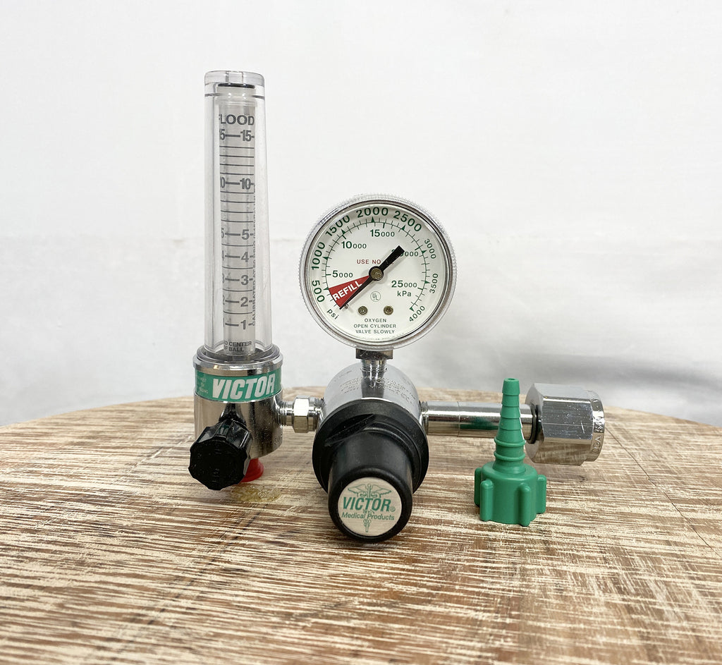 Picture of the VICTOR Oxygen Regulator Vmf-15ln 4000 PSI 25000 KPA