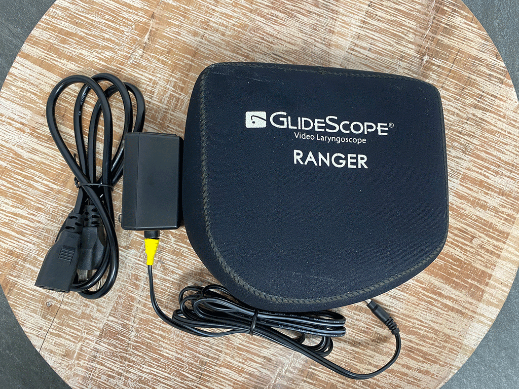 Picture of the Verathon GlideScope Ranger Video Laryngoscope Monitor with power cord 