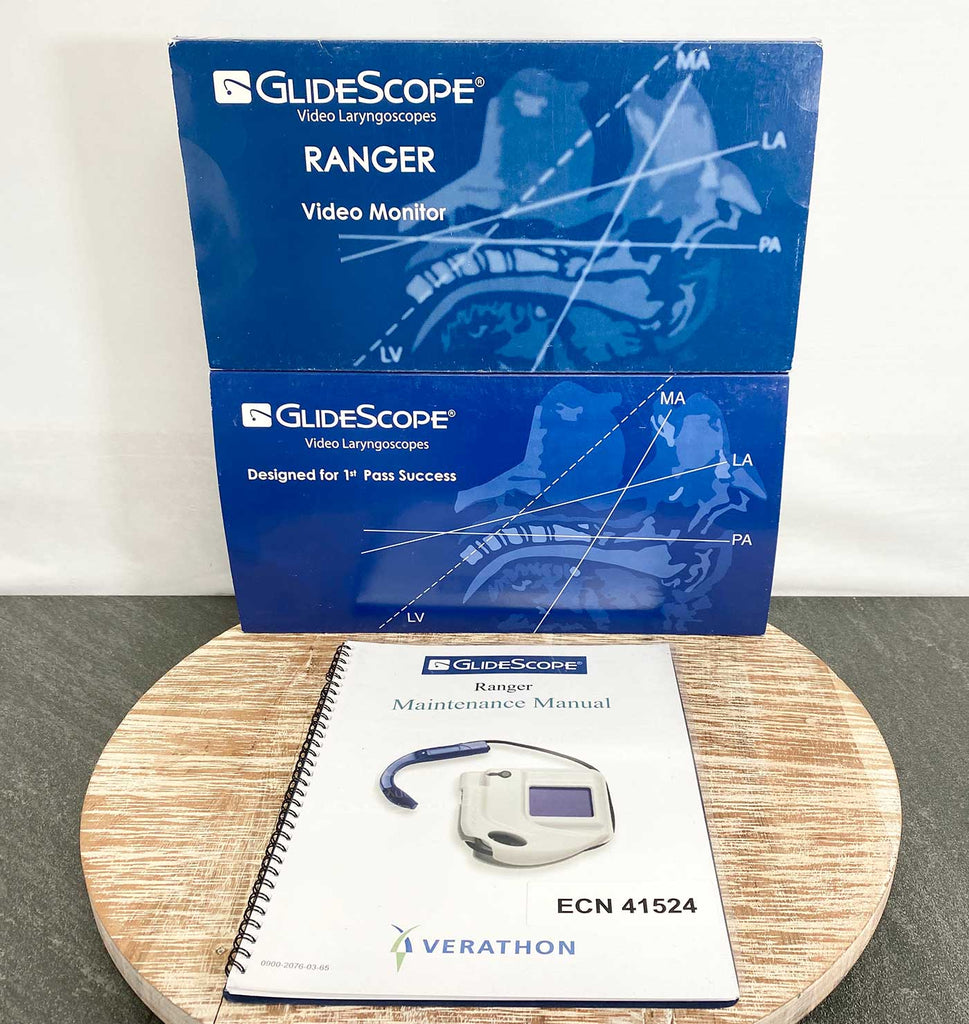 Picture of the box for Verathon GlideScope Ranger Video Laryngoscope Monitor