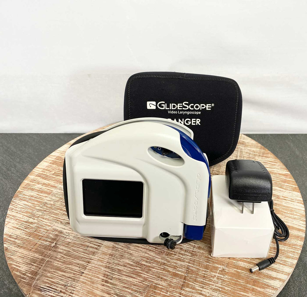 Front picture of the Verathon GlideScope Ranger Video Laryngoscope Monitor w/ Charging Adapter