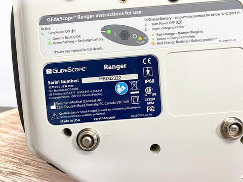Verathon GlideScope Ranger Video Laryngoscope Monitor – One Medical Stop