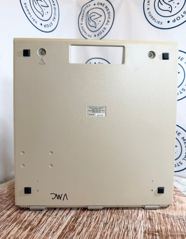 Back view of the Welch Allyn AM 232 Manual Audiometer