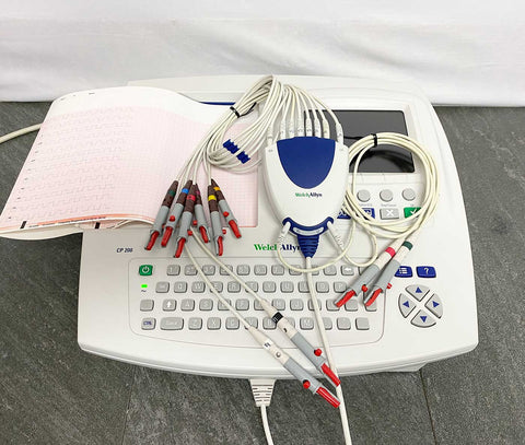 Picture of the Welch Allyn CP200 Interpretive ECG with Spirometry EKG