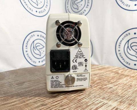 Welch Allyn Solarc Light Source 49501 power port with label