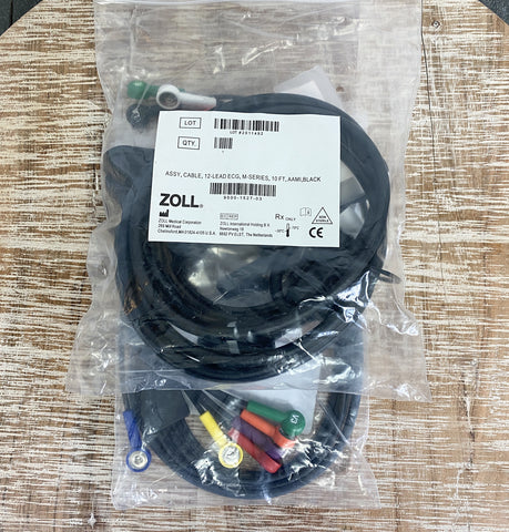 Picture of the ZOLL E M Series ECG Leads 