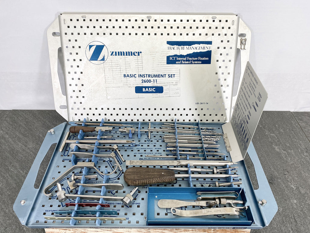 Front picture  for Zimmer 2600-11 Internal Fracture Fixation Instrument Set