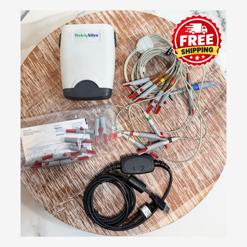 Welch Allyn SE-PRO-600 CardioPerfect ECG EKG Recorder 10-Lead Cable USB
