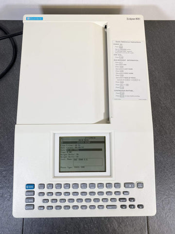 Front picture of the Burdick Eclipse 800 EKG Machine