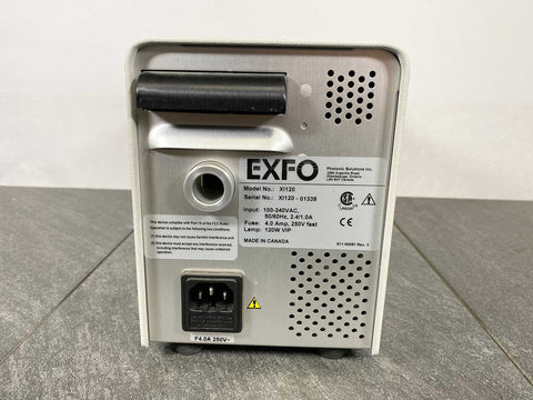 Back picture for Front picture for EXFO X-CITE 120 XI120 Fluorescence Illumination System with ARC Lamp