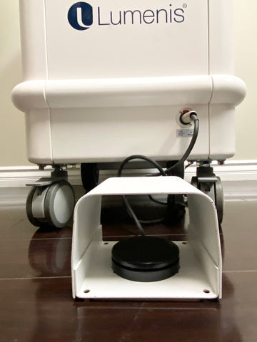 Picture of the foot switch for Lumenis PiQo4 Laser Tattoo Removal