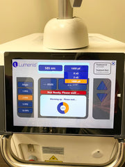 Picture of the screen for Lumenis PiQo4 Laser Tattoo Removal