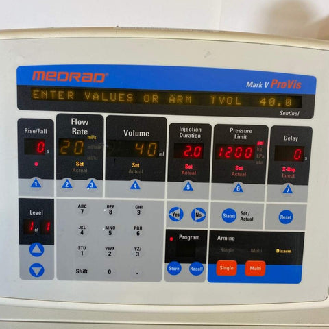 MEDRAD MARK V PROVIS Angiographic Injection System Injector – One ...