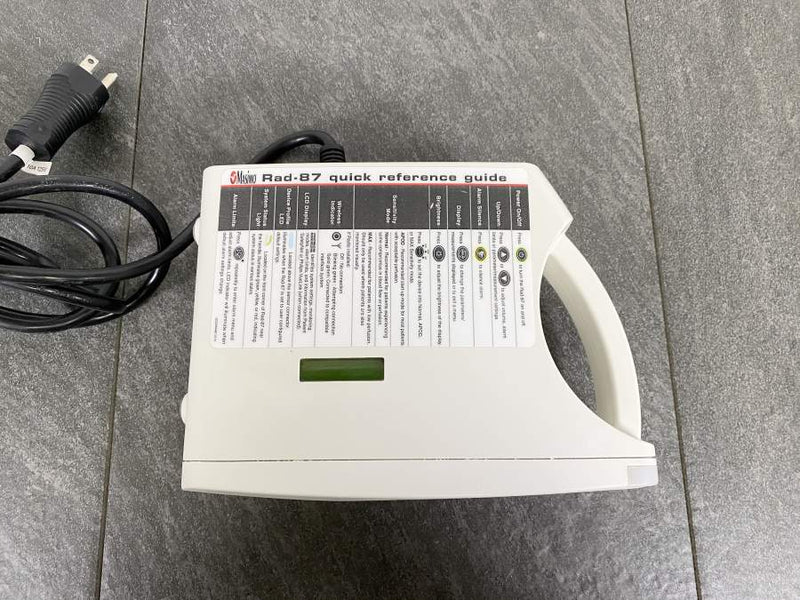 Picture of the surface for Masimo Rad 87 Pulse Oximeter Patient Monitor