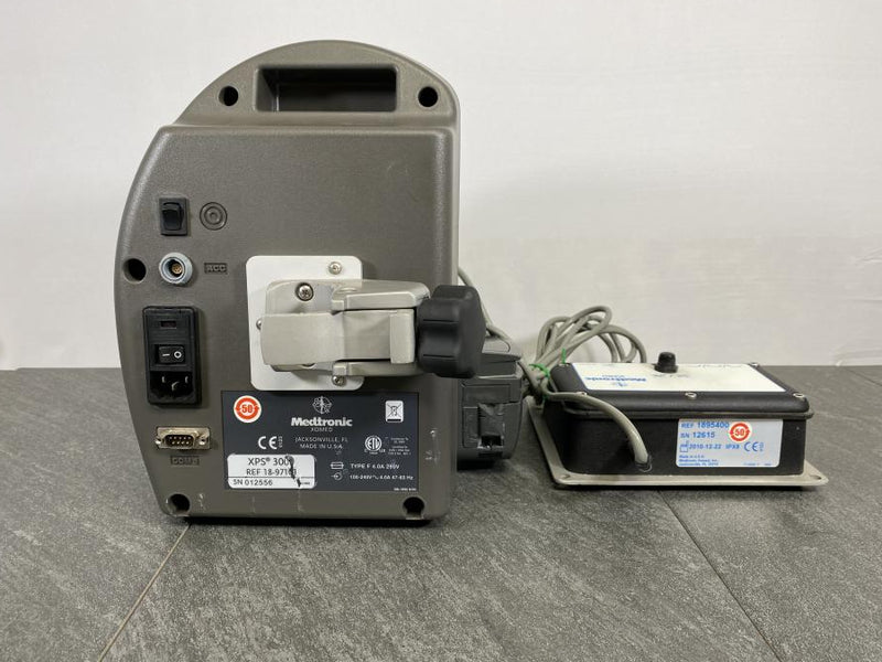 Back picture of the Medtronic XOMED XPS 3000 Irrigation Console