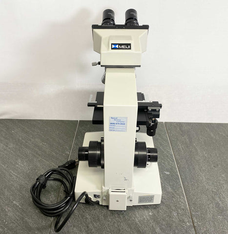 Back picture for Meiji ML2000 Binocular Compound Phase Contrast Laboratory Microscope