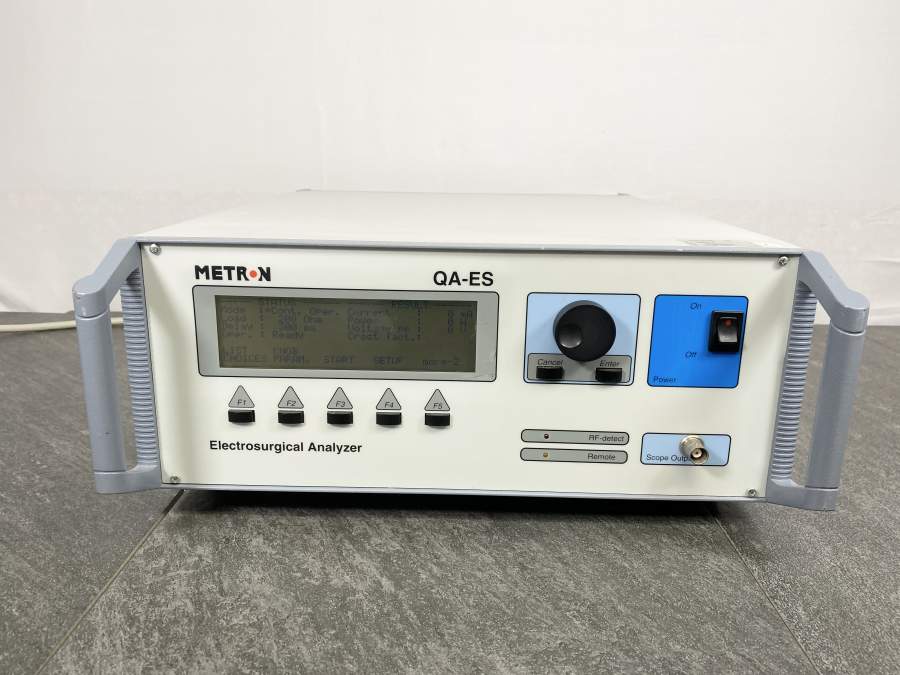 Front picture for Metron QA-ES Electrosurgical Analyzer 
