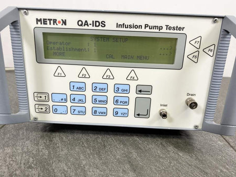 Metron QA-IDS Infusion Pump Tester Analyzer – One Medical Stop