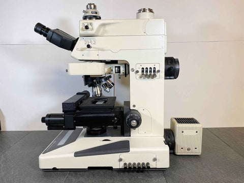 Nikon Microphot-SA Microscope, With a Power Supply, Scopeled and Accessories