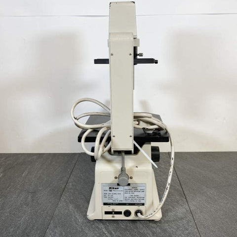 Back side picture of the Nikon TMS Inverted Phase Contrast Microscope