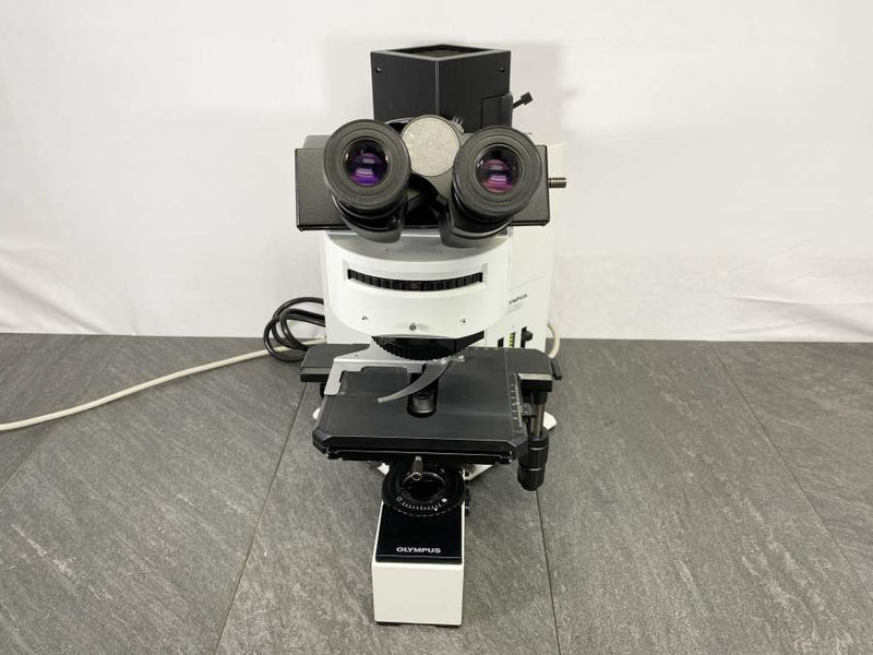 Front picture for Olympus BX60 F5 Microscope w Mercury Lamp U-ULS100 HG and U-LH100