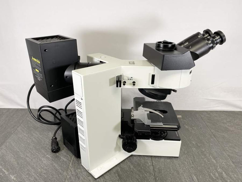 Side picture for Olympus BX60 F5 Microscope w Mercury Lamp U-ULS100 HG and U-LH100