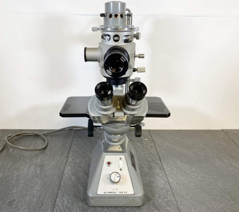 Front picture of the Olympus Tokyo CK Binocular Inverted Microscope