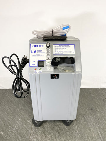 Front picture for OxLife L-6 OCI Portable Oxygen Concentrator