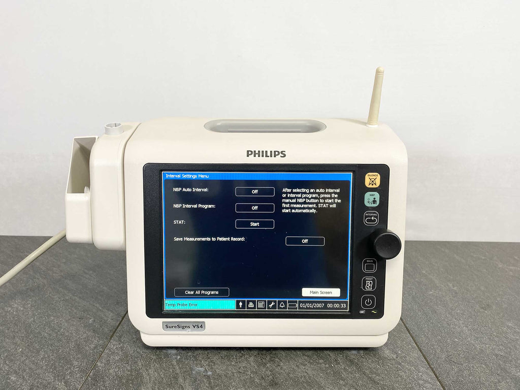 Front picture for Philips Healthcare SureSigns VS4 Vital Signs Monitor