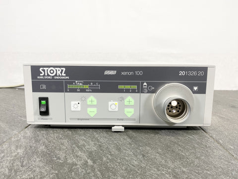 Front picture for STORZ Xenon 100 Endoscopy Cold Light Fountain Source 201326-20 Fiber Optic SCB