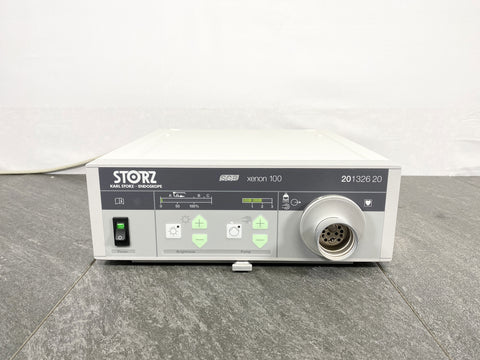 Front picture for STORZ Xenon 100 Endoscopy Cold Light Fountain Source 201326-20 Fiber Optic SCB