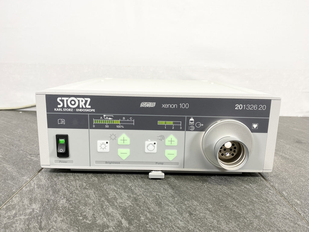 Front picture for STORZ Xenon 100 Endoscopy Cold Light Fountain Source 201326-20 Fiber Optic SCB