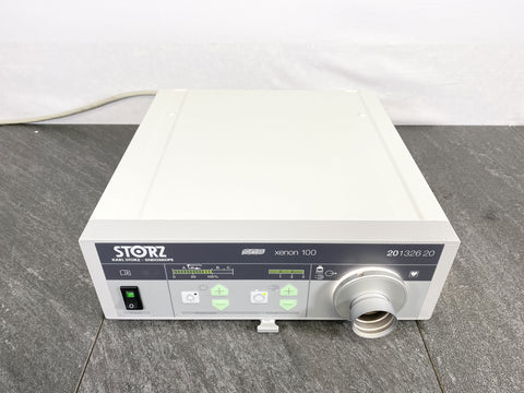 Front picture for STORZ Xenon 100 Endoscopy Cold Light Fountain Source 201326-20 Fiber Optic SCB