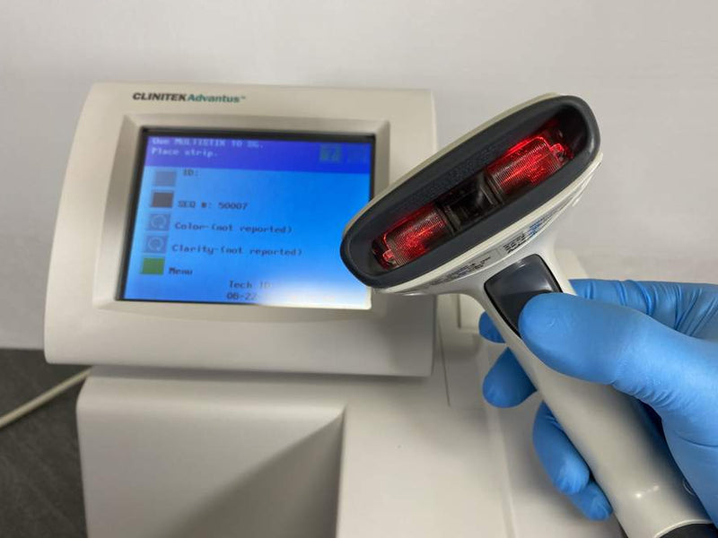 Picture of the scanner for Siemens Diagnostics Clinitek Advantus Urine Chemistry Analyzer